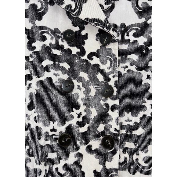 Anthropologie Leifnotes Womens Hesa‎ Blazer Size 00 Petite Corduroy Collared EUC - Picture 4 of 13